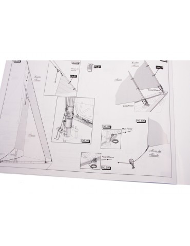 AMATI Dorade Sailing Fastnet Cup 1931 1:20 set