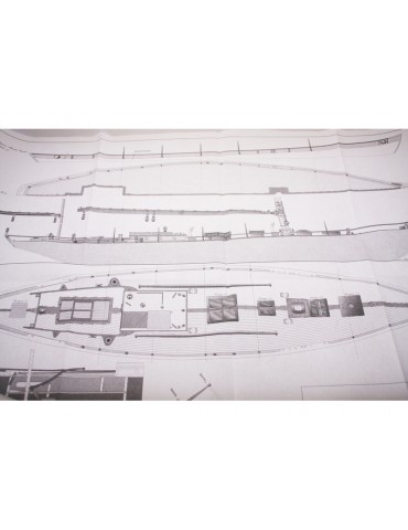 AMATI Dorade Sailing Fastnet Cup 1931 1:20 set