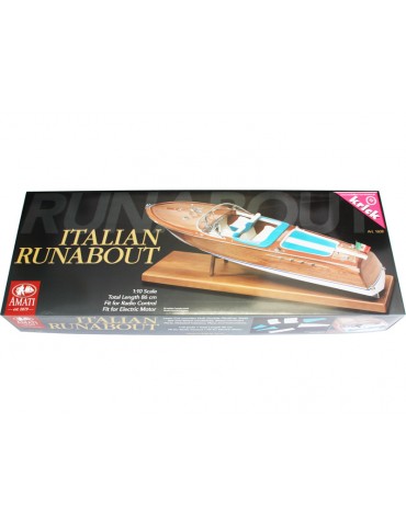 AMATI Aquarama Italian sports boat 1:10 set