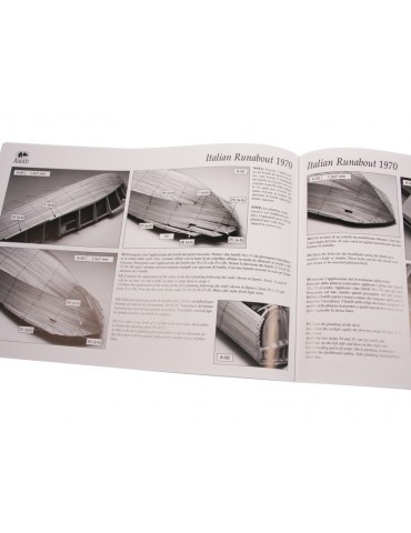 AMATI Aquarama Italian sports boat 1:10 set