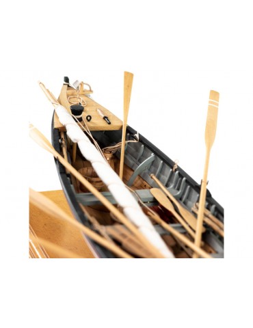 AMATI Walfangboot harpoon boat 1860 1:16 set