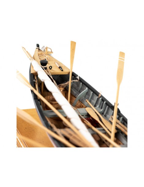 AMATI Walfangboot harpoon boat 1860 1:16 set