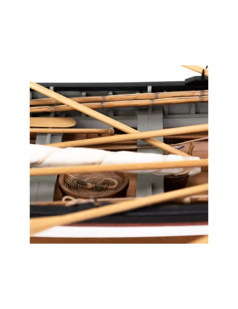AMATI Walfangboot harpoon boat 1860 1:16 set