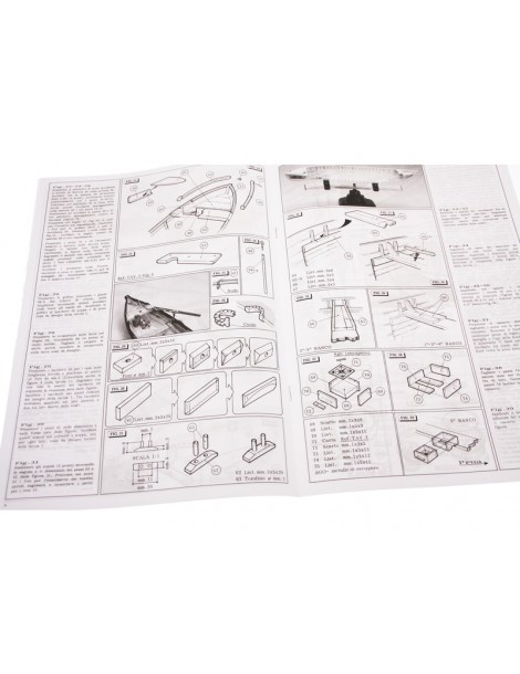 AMATI Walfangboot harpoon boat 1860 1:16 set