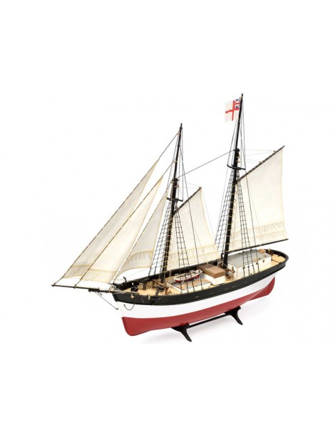 AMATI H.M.S. Hunter Schuner 1:60 Set