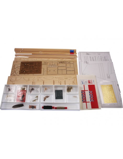 AMATI H.M.S. Hunter Schuner 1:60 Set