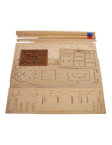 AMATI H.M.S. Hunter Schuner 1:60 Set