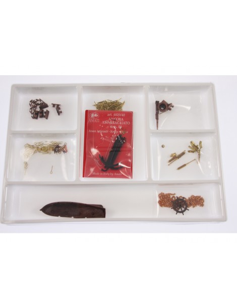 AMATI H.M.S. Hunter Schuner 1:60 Set
