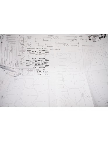 AMATI Mayflower English Gallery 1620 1:60 kit