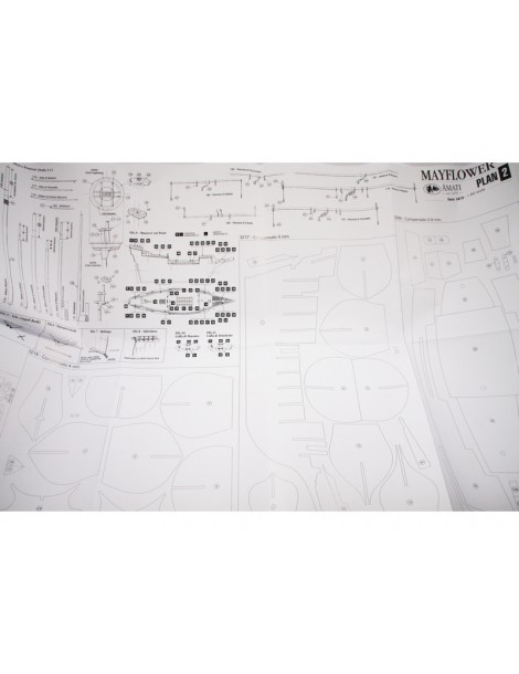 AMATI Mayflower English Gallery 1620 1:60 kit