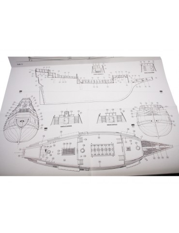 AMATI Mayflower English Gallery 1620 1:60 kit