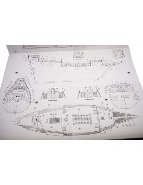 AMATI Mayflower English Gallery 1620 1:60 kit