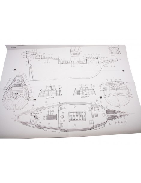 AMATI Mayflower English Gallery 1620 1:60 kit
