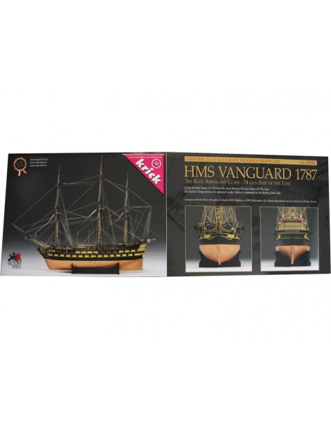 VICTORY MODELS H.M.S. Vanguard 1798 1:72 kit