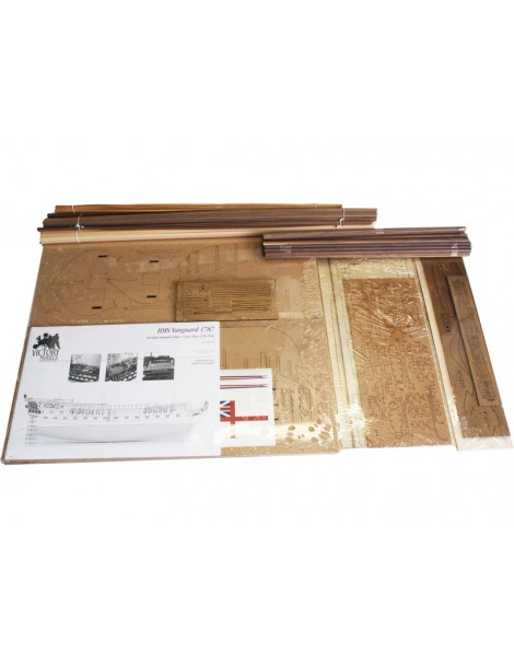 VICTORY MODELS H.M.S. Vanguard 1798 1:72 kit
