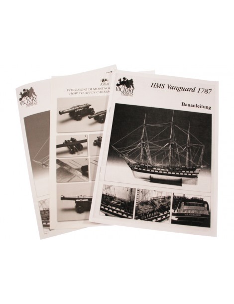 VICTORY MODELS H.M.S. Vanguard 1798 1:72 kit