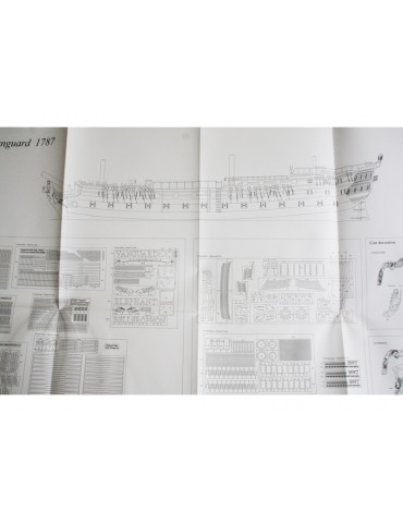 VICTORY MODELS H.M.S. Vanguard 1798 1:72 kit