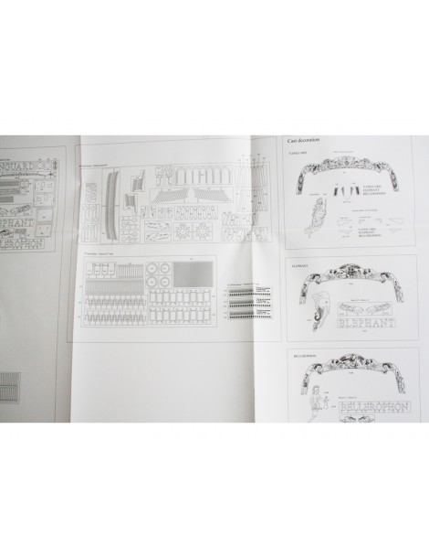VICTORY MODELS H.M.S. Vanguard 1798 1:72 kit