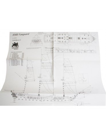 VICTORY MODELS H.M.S. Vanguard 1798 1:72 kit