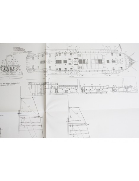 VICTORY MODELS H.M.S. Vanguard 1798 1:72 kit