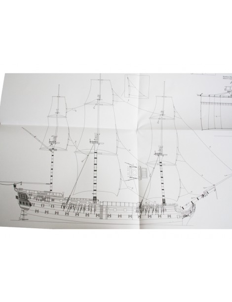 VICTORY MODELS H.M.S. Vanguard 1798 1:72 kit