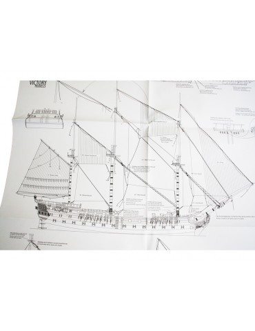 VICTORY MODELS H.M.S. Vanguard 1798 1:72 kit