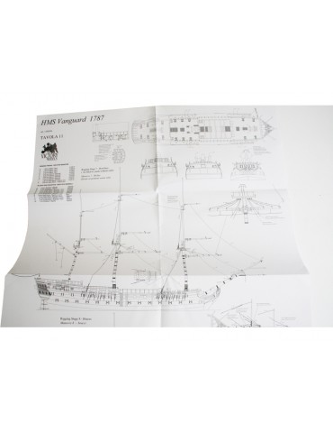 VICTORY MODELS H.M.S. Vanguard 1798 1:72 kit
