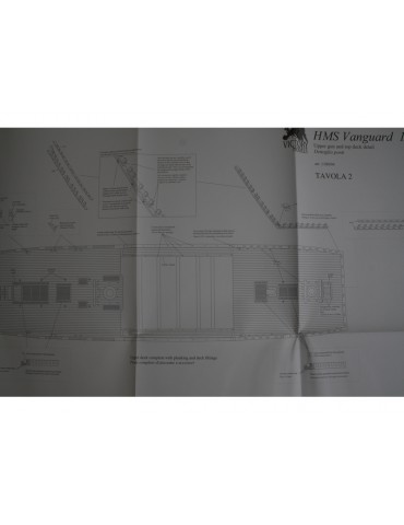 VICTORY MODELS H.M.S. Vanguard 1798 1:72 kit