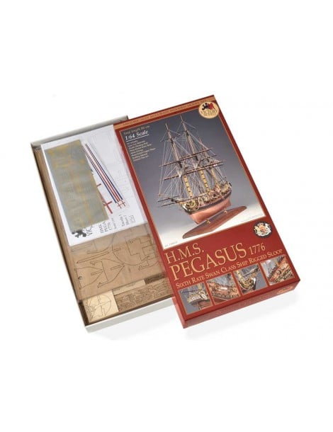 VICTORY MODELS H.M.S Pegasus 1776 1:64 kit