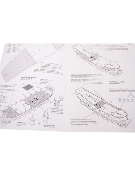 VICTORY MODELS H.M.S Pegasus 1776 1:64 kit