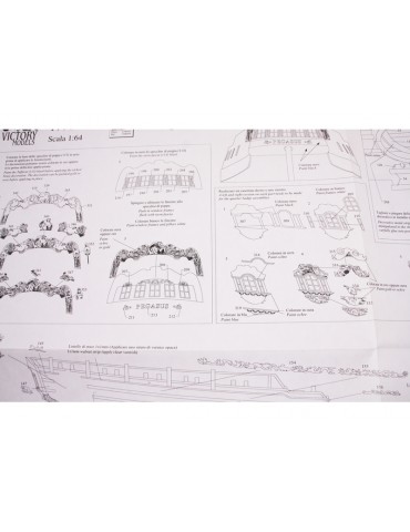 VICTORY MODELS H.M.S Pegasus 1776 1:64 kit