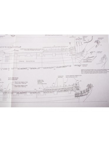 VICTORY MODELS H.M.S Pegasus 1776 1:64 kit