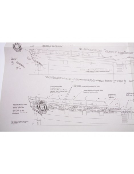 VICTORY MODELS H.M.S Pegasus 1776 1:64 kit
