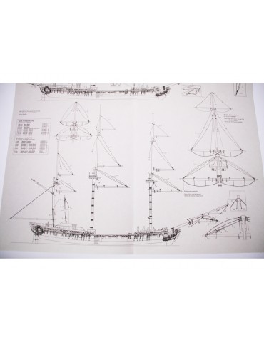 VICTORY MODELS H.M.S Pegasus 1776 1:64 kit