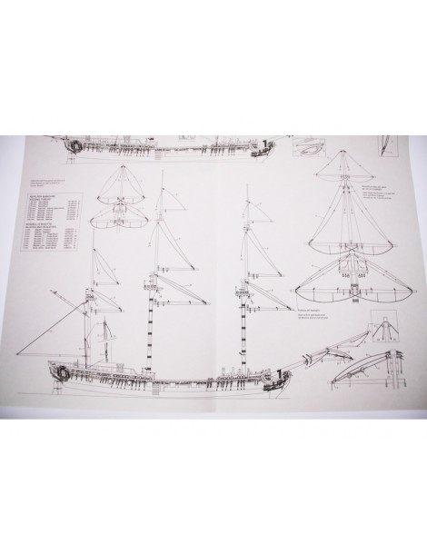 VICTORY MODELS H.M.S Pegasus 1776 1:64 kit