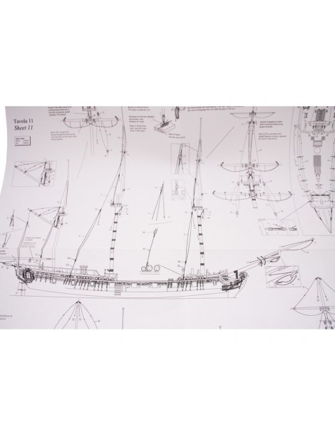 VICTORY MODELS H.M.S Pegasus 1776 1:64 kit