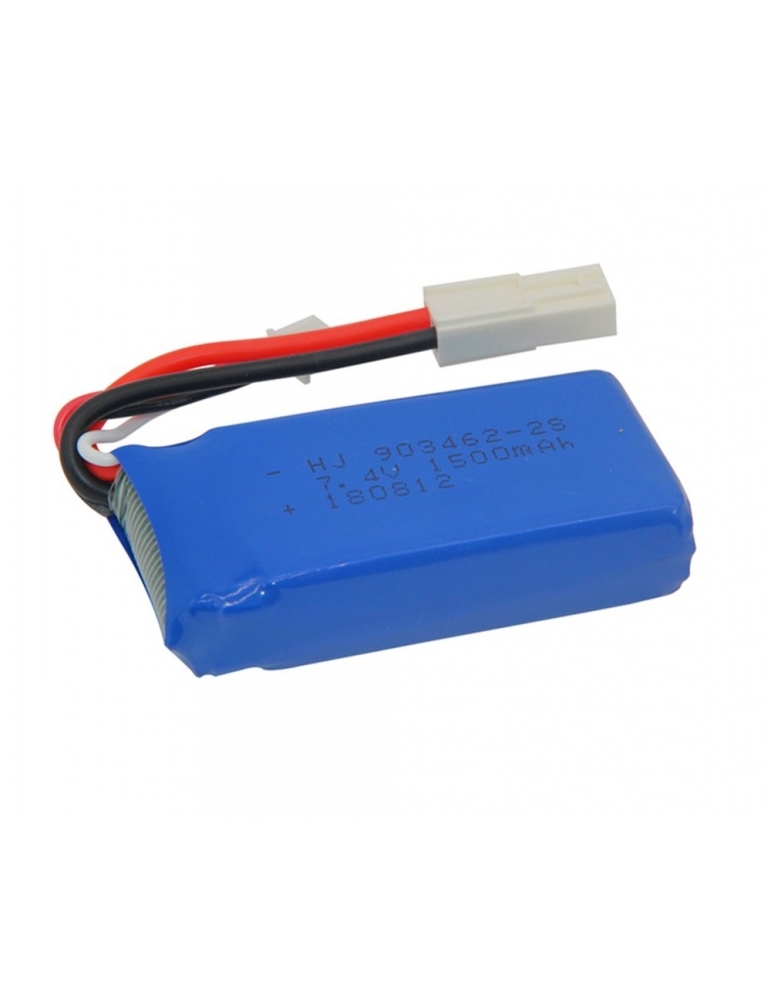 7.4V 1500 mAh akumuliatorius Wltoys FT009 kateriui