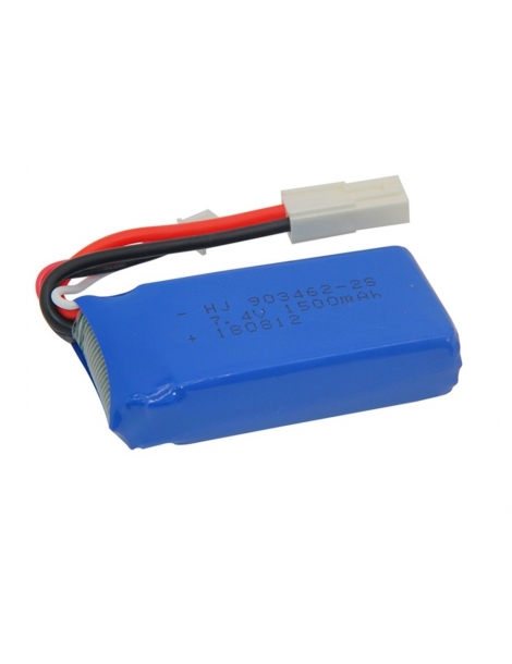 7.4V 1500 mAh akumuliatorius Wltoys FT009 kateriui