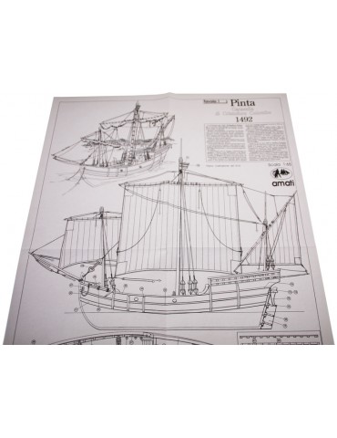 AMATI Pinta karavela 1492 1:65 kit