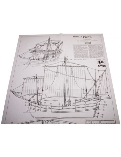 AMATI Pinta karavela 1492 1:65 kit