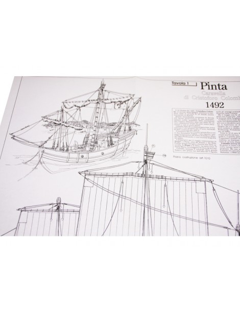 AMATI Pinta karavela 1492 1:65 kit