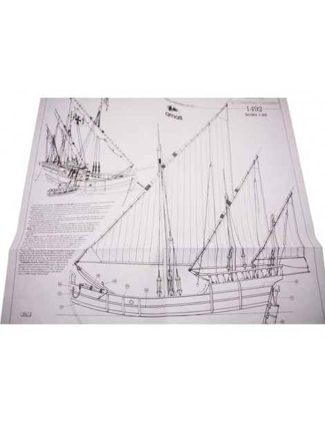 AMATI Nina karavela 1492 1:65 kit