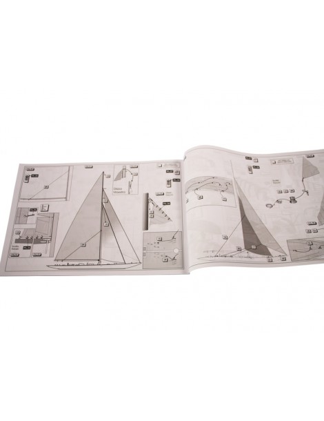 AMATI Endeavor sailboat 1934 1:35 kit