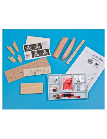 AMATI Pirate Ship 1: 135 First step kit