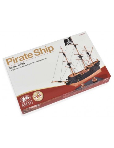 AMATI Pirate Ship 1: 135 First step kit