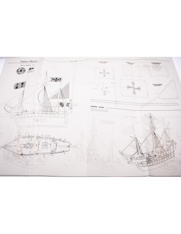 AMATI Santa Maria 1: 100 First step kit