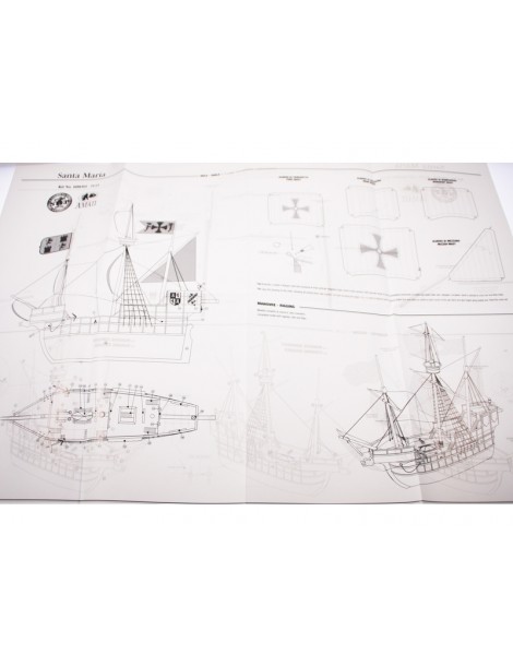 AMATI Santa Maria 1: 100 First step kit