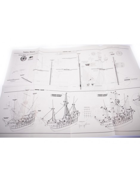 AMATI Santa Maria 1: 100 First step kit