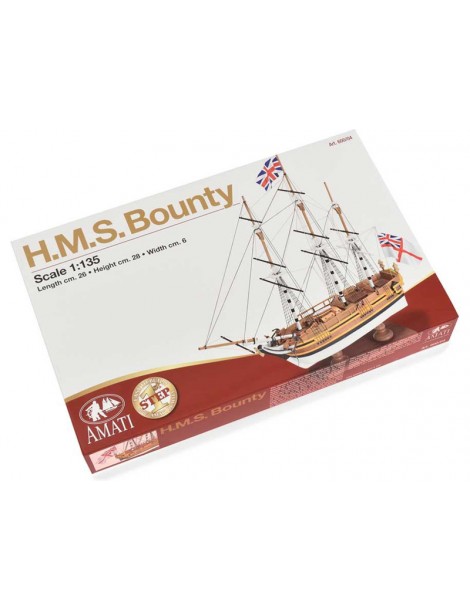 AMATI H.M.S. Bounty 1: 135 First step kit