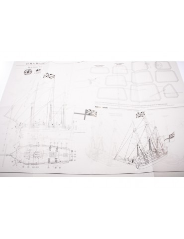 AMATI H.M.S. Bounty 1: 135 First step kit